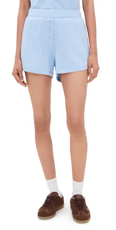 LE BOP Track Shorts Pale Blue | Thumbnail 1