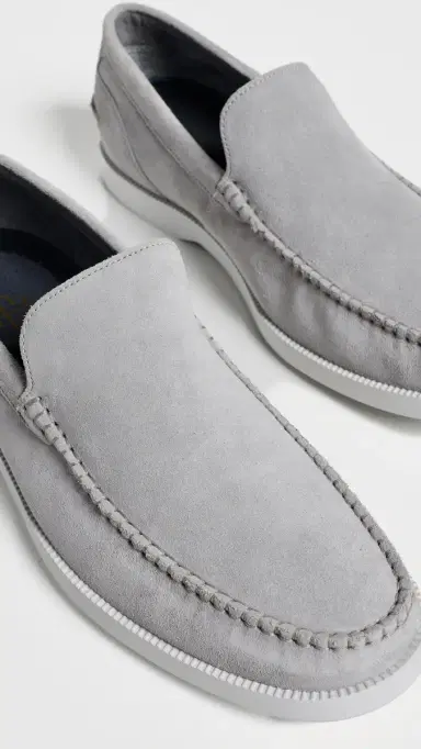 Cole Haan American Classics Hampton Loafers Ultimate Grey Suede/Oyster | Thumbnail 5
