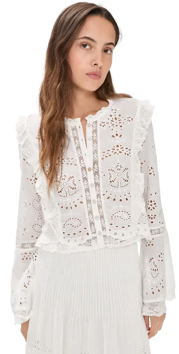 Hawthorn Blouse White