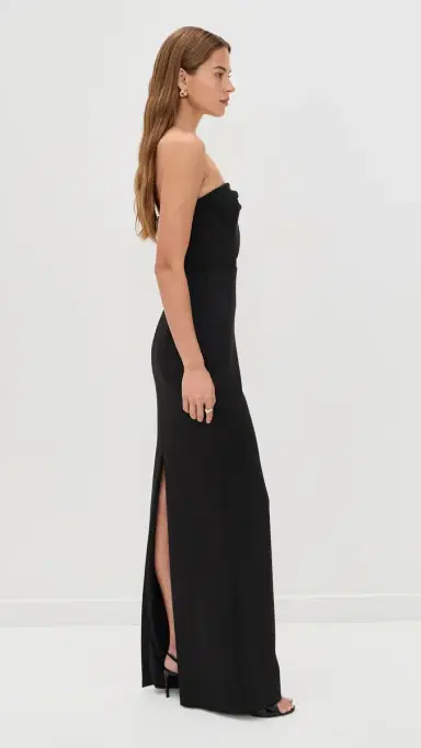 BLACK HALO Divina Gown Black 4 | Thumbnail 4 BLACK HALO Divina Gown Black 4 | Thumbnail 4