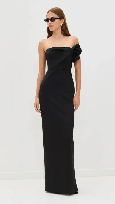 BLACK HALO Divina Gown Black 4 | Thumbnail 5 BLACK HALO Divina Gown Black 4 | Thumbnail 5