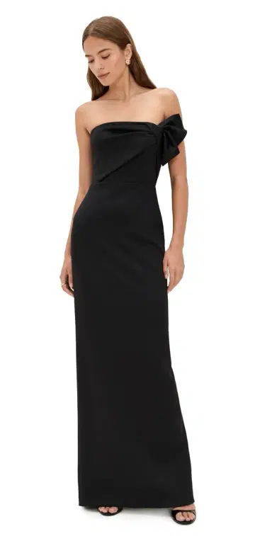 BLACK HALO Divina Gown Black 4 | Thumbnail 1 BLACK HALO Divina Gown Black 4 | Thumbnail 1