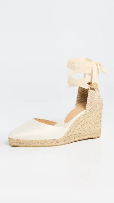 Castañer Joyce Satin Espadrilles Crudo Satin | Thumbnail 2