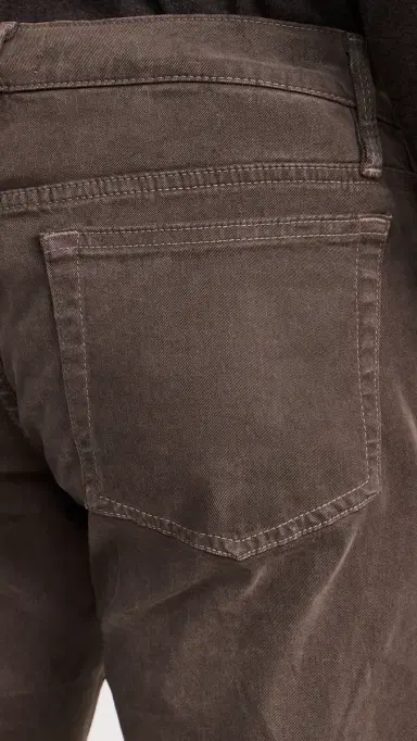 Frame L'Homme Slim Twill Jeans Mocha 29 | Thumbnail 6