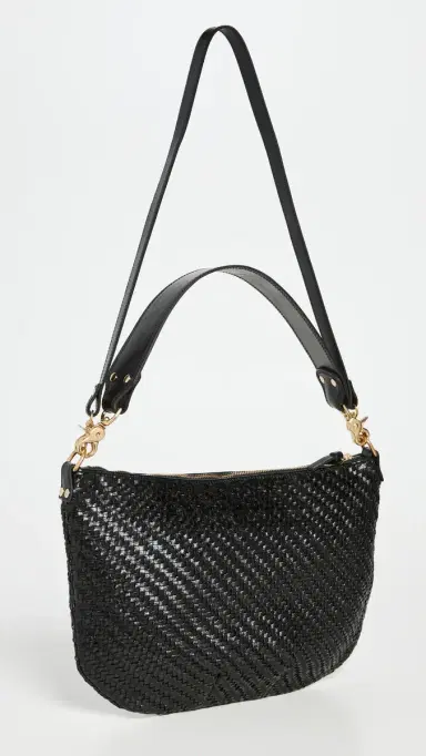 Clare V. Clare V. Moyen Messenger Black One Size | Thumbnail 4 Clare V. Clare V. Moyen Messenger Black One Size | Thumbnail 4