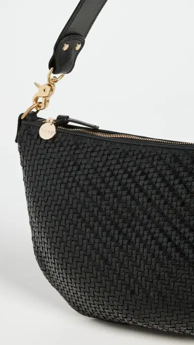 Clare V. Clare V. Moyen Messenger Black One Size | Thumbnail 5 Clare V. Clare V. Moyen Messenger Black One Size | Thumbnail 5