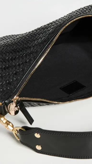 Clare V. Clare V. Moyen Messenger Black One Size | Thumbnail 6 Clare V. Clare V. Moyen Messenger Black One Size | Thumbnail 6