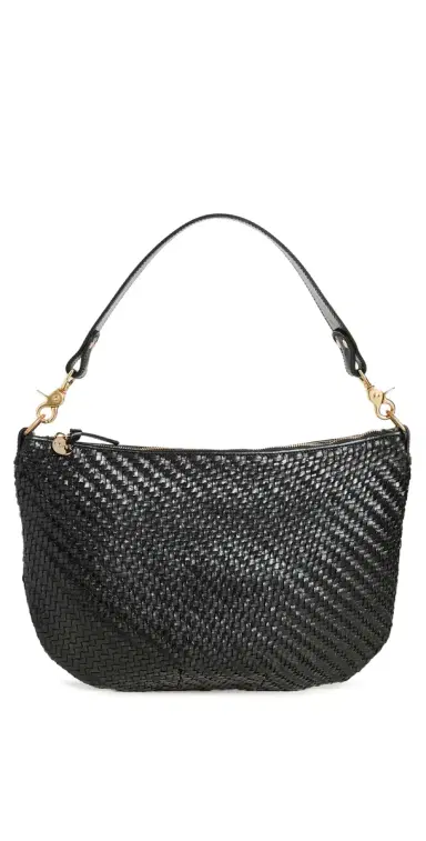 Clare V. Clare V. Moyen Messenger Black One Size | Thumbnail 1 Clare V. Clare V. Moyen Messenger Black One Size | Thumbnail 1
