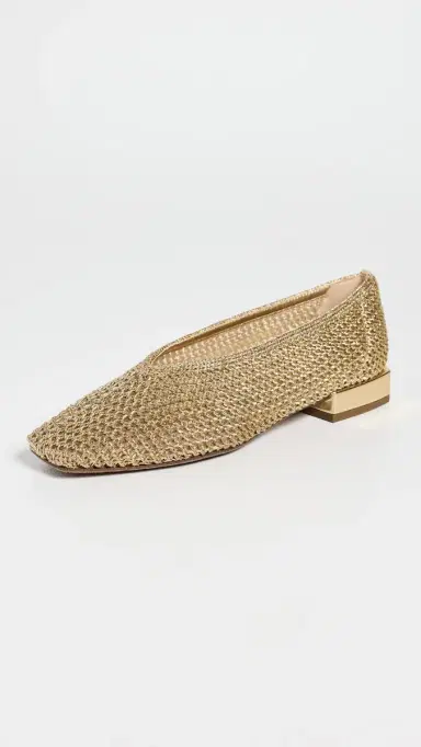 Sam Edelman Kasey Ballet Flats Amber Gold | Thumbnail 2 Sam Edelman Kasey Ballet Flats Amber Gold | Thumbnail 2