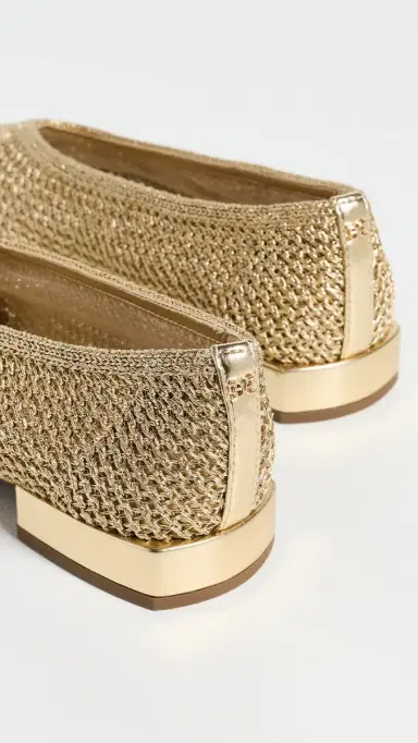 Sam Edelman Kasey Ballet Flats Amber Gold | Thumbnail 4 Sam Edelman Kasey Ballet Flats Amber Gold | Thumbnail 4