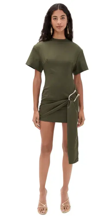 Lioness Martini Mini Dress Olive | Thumbnail 1 Lioness Martini Mini Dress Olive | Thumbnail 1
