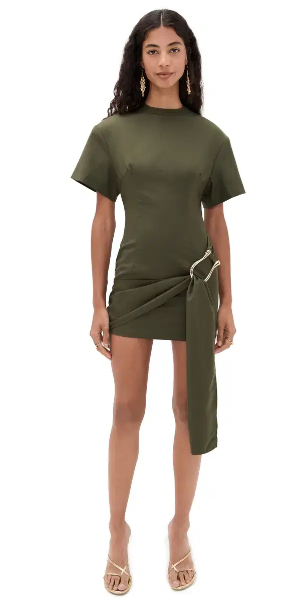 Martini Mini Dress Olive