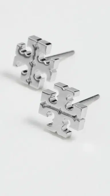 Tory Burch Small Icon Stud Earrings | Thumbnail 4