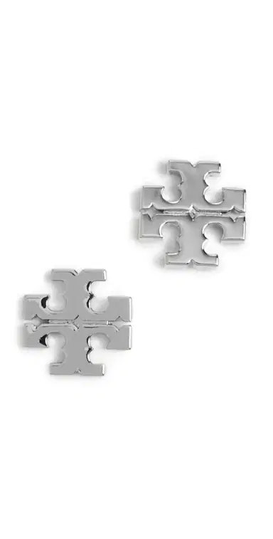 Tory Burch Small Icon Stud Earrings | Thumbnail 1