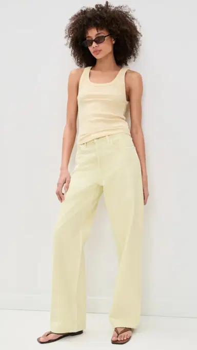 AGOLDE Arc Jeans Lemon Zest | Thumbnail 2