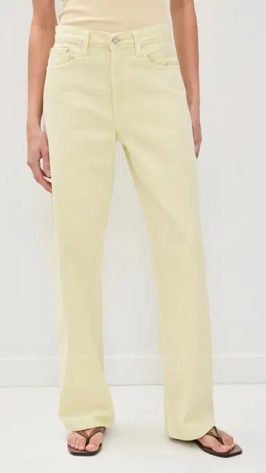 AGOLDE Arc Jeans Lemon Zest | Thumbnail 3