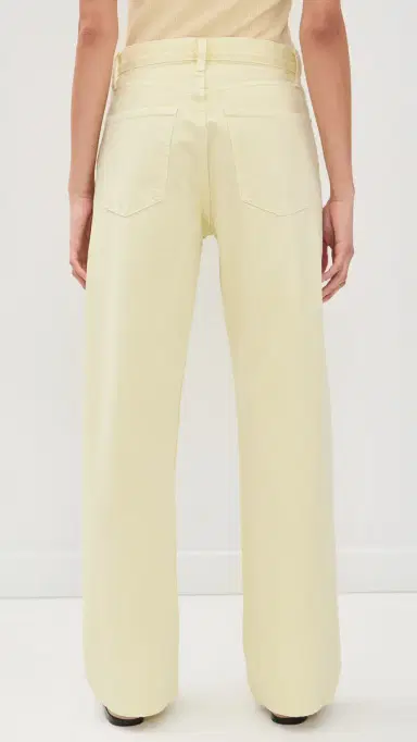 AGOLDE Arc Jeans Lemon Zest | Thumbnail 4
