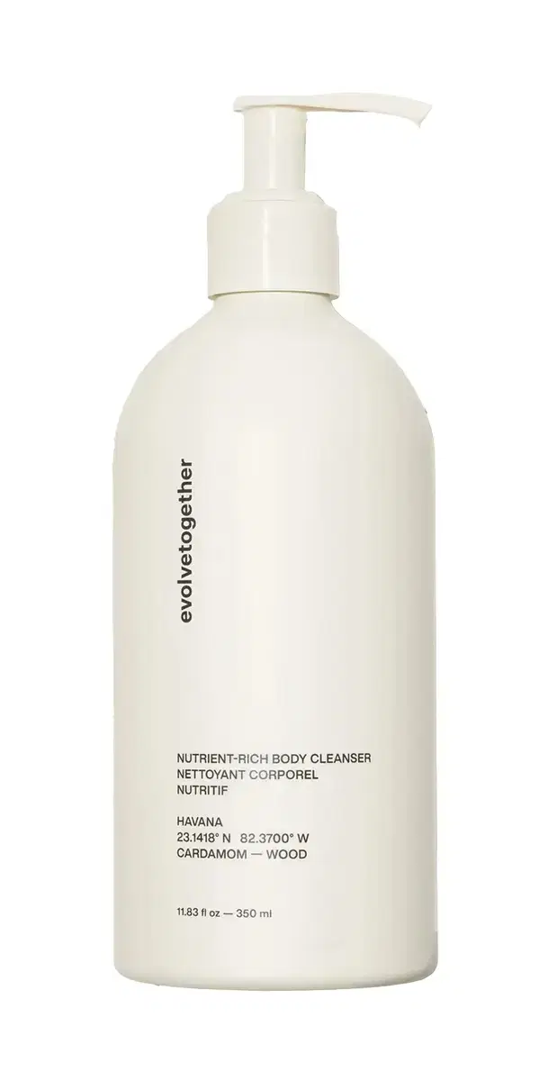 evolvetogether Nutrient-Rich Body Cleanser Havana 11.8 oz/ 350 mL