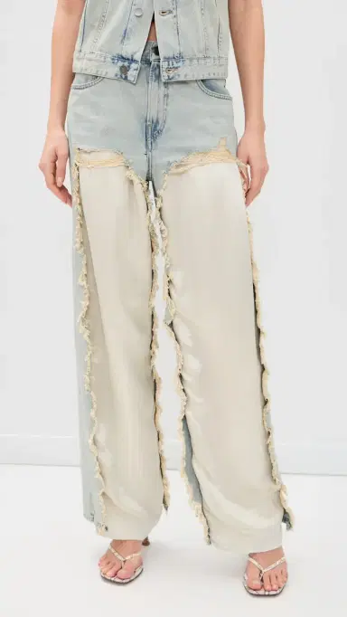 Haikure Bonnie Dusty Blue Jeans Dusty Blue 26 | Thumbnail 2