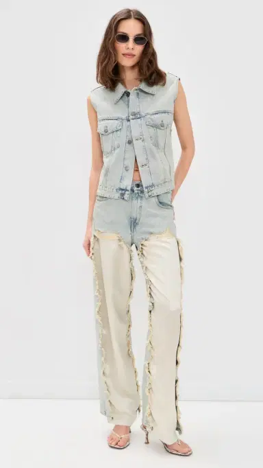 Haikure Bonnie Dusty Blue Jeans Dusty Blue 26 | Thumbnail 5