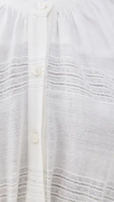 Lemlem Makeda Button Up Dress Abira White | Thumbnail 6