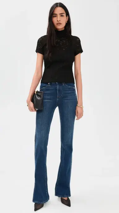 PAIGE June Tee Black | Thumbnail 5