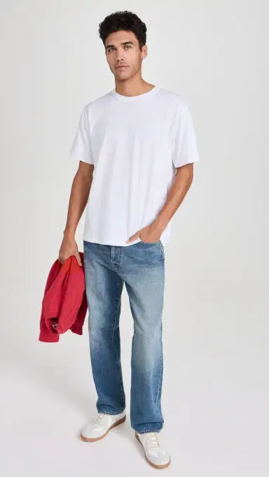 Citizens of Humanity Box Tee White S | Thumbnail 5