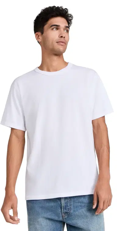 Citizens of Humanity Box Tee White S | Thumbnail 1