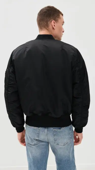 Alpha Industries MA-1 Heritage Fit Flight Jacket Black M | Thumbnail 3