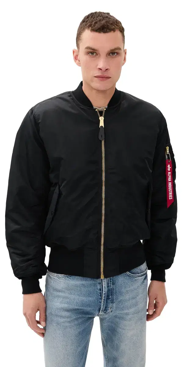 Alpha Industries A-1 Heritage Fit Flight Jacket Black