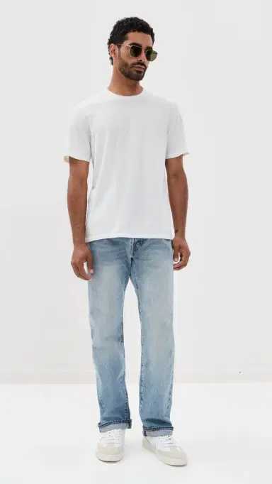 RAILS Mason Tee Cream | Thumbnail 5