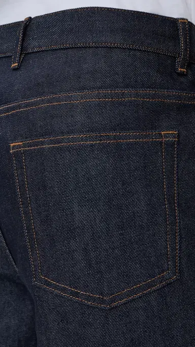 A.P.C. A. P.C. Aaron Jeans Iai Indigo | Thumbnail 6 A.P.C. A. P.C. Aaron Jeans Iai Indigo | Thumbnail 6