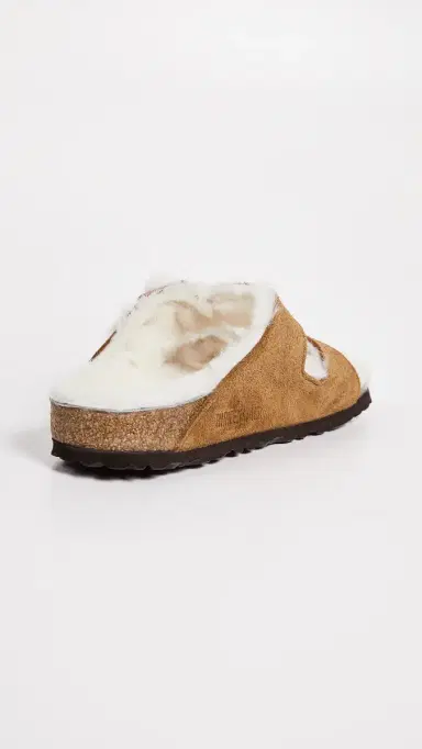 Birkenstock Arizona Shearling Sandals Mink 39 | Thumbnail 4