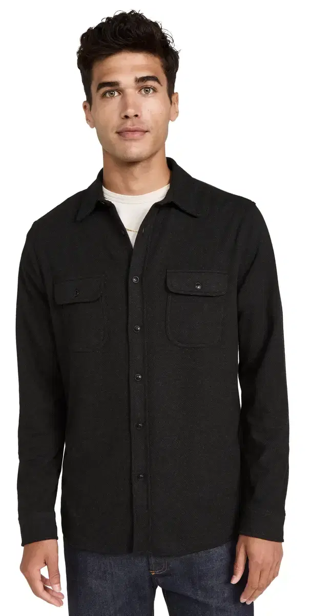 Legend weater hirt Heathered Black Twill