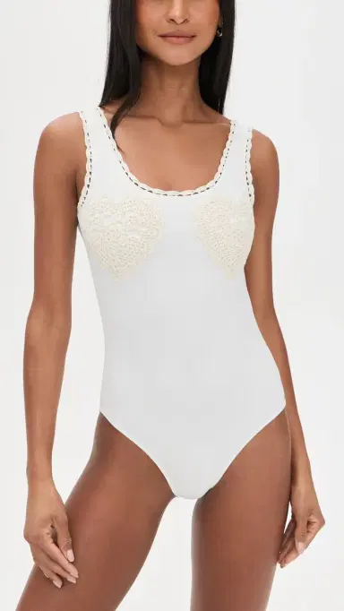 Sea Madelyn Crochet One Piece White | Thumbnail 2