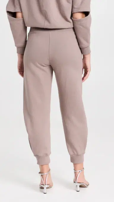 Tibi Sweatshirt Program Calder Longer Sweatpants Cement XXS | Thumbnail 3