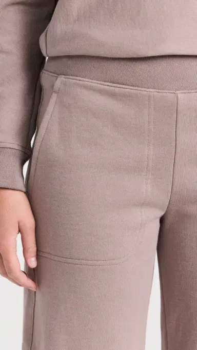 Tibi Sweatshirt Program Calder Longer Sweatpants Cement XXS | Thumbnail 6