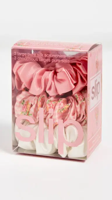 Slip Large Scrunchies Set Of 3 Petal One Size | Thumbnail 5