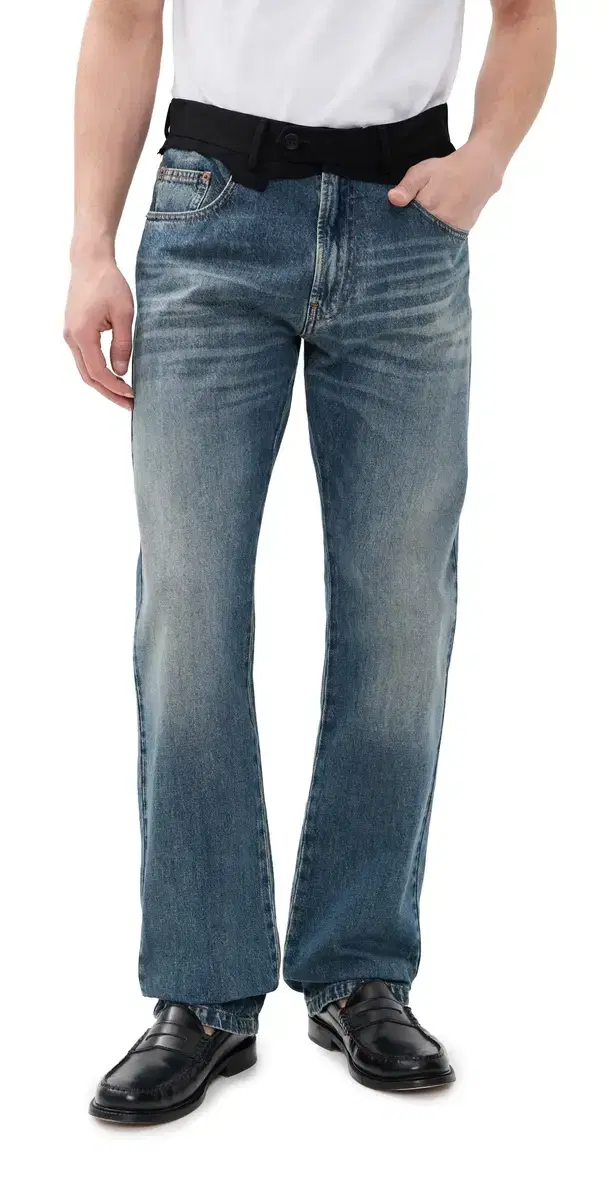 Pants 5 Pockets Blue