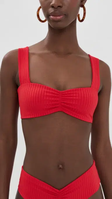 LSPACE Marlee Bikini Top Flame | Thumbnail 2