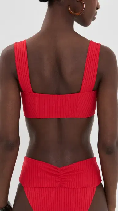 LSPACE Marlee Bikini Top Flame | Thumbnail 3
