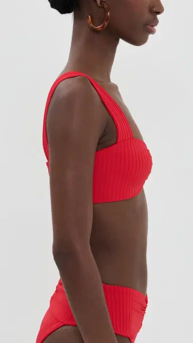 LSPACE Marlee Bikini Top Flame | Thumbnail 4