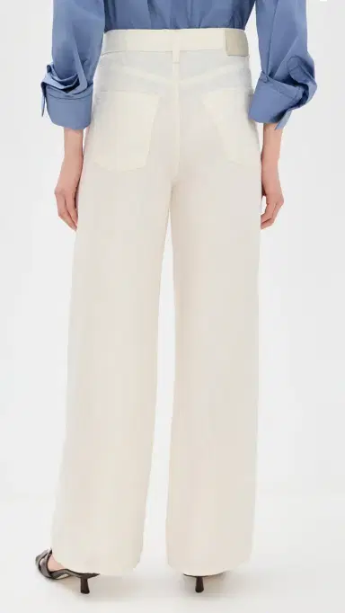 Citizens of Humanity Brynn Drawstring Linen Trousers Vanilla | Thumbnail 3