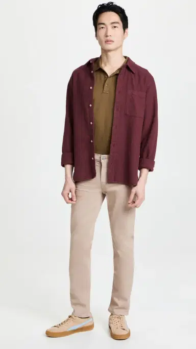 PAIGE Lennox Transcend Slim Jeans Toasted Almond 29 | Thumbnail 5
