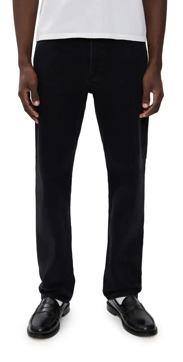 Nudie Jeans Rad Rufus Relaxed Straight Jeans Black Vintage