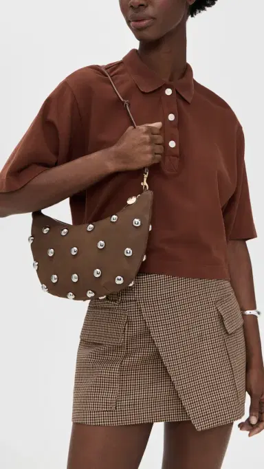 Clare V. Clare V. Lune Bag Choco Bar One Size | Thumbnail 3