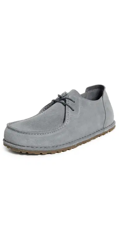 Birkenstock Utti Lace Up Boots Basalt Gray | Thumbnail 1