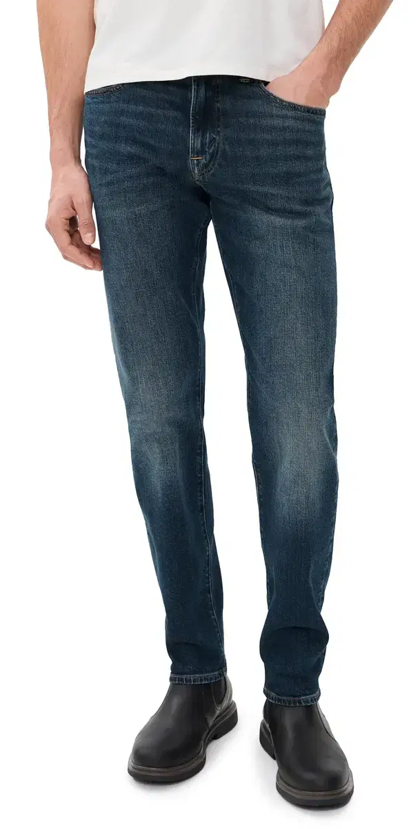 Madewell New Athletic Slim Danden Jeans Danden Wash