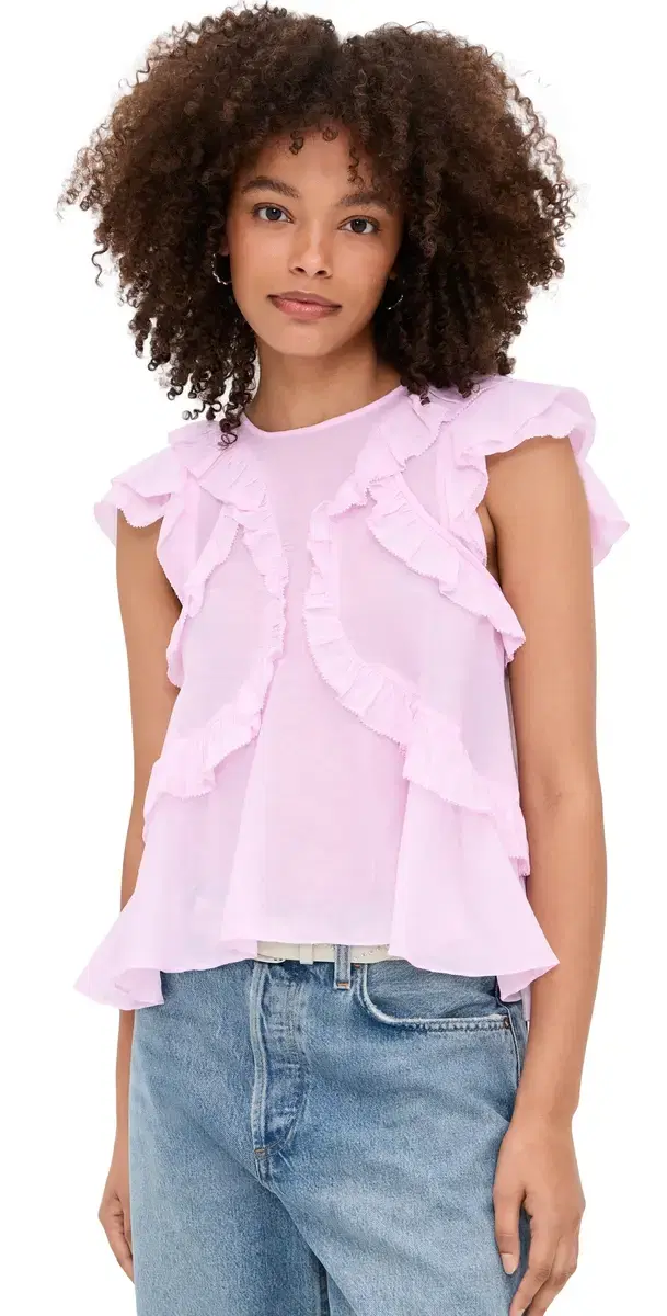 Nalou Top Light Pink
