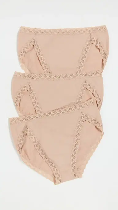 Natori Bliss French Cut Panties 3 Pack Cafe M | Thumbnail 2